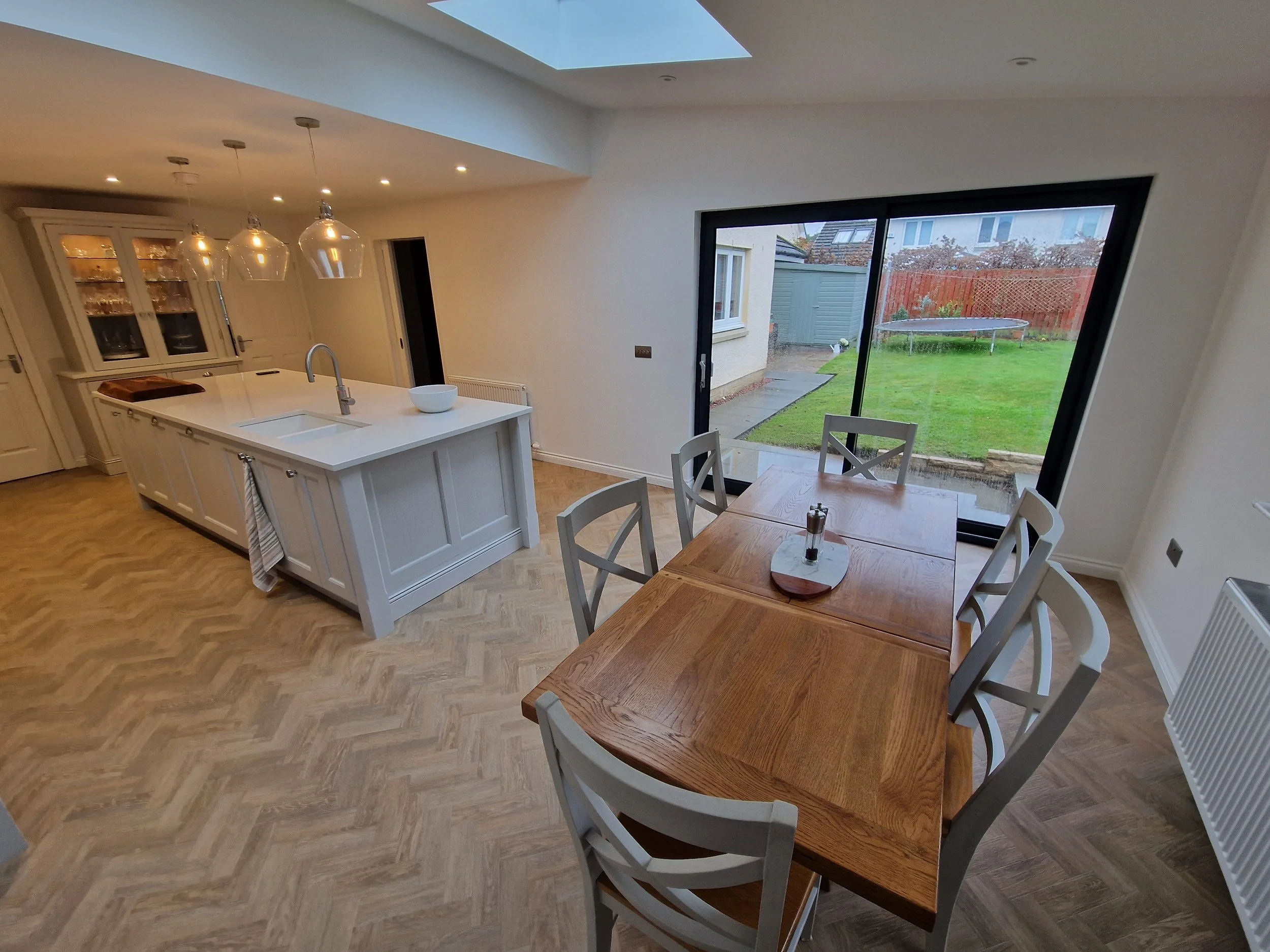 Rear Kitchen Extension to a home in Falkirk