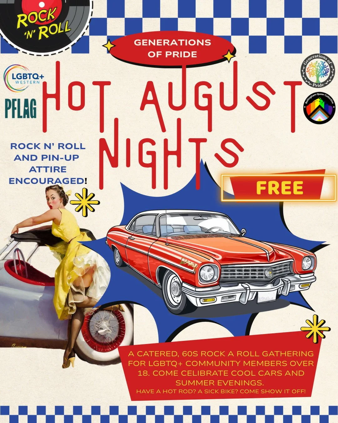 Generations of Pride - Hot August Nights Classic and Cool Car/Bikes