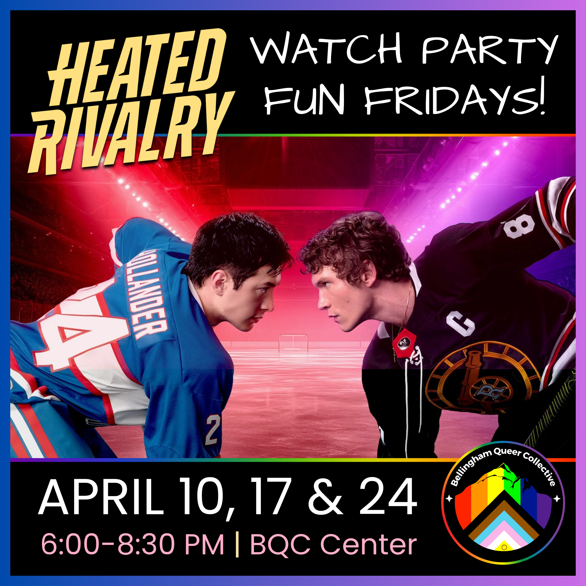Fun Friday: Heated Rivalry Watch Party!