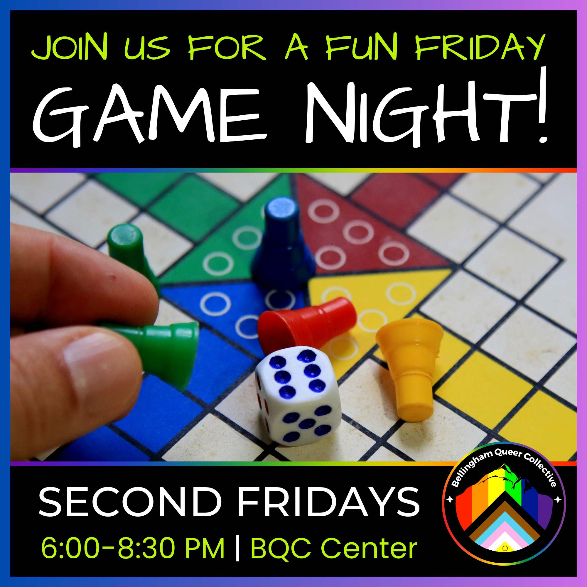 (CANCELLED) Fun Friday: Game Night