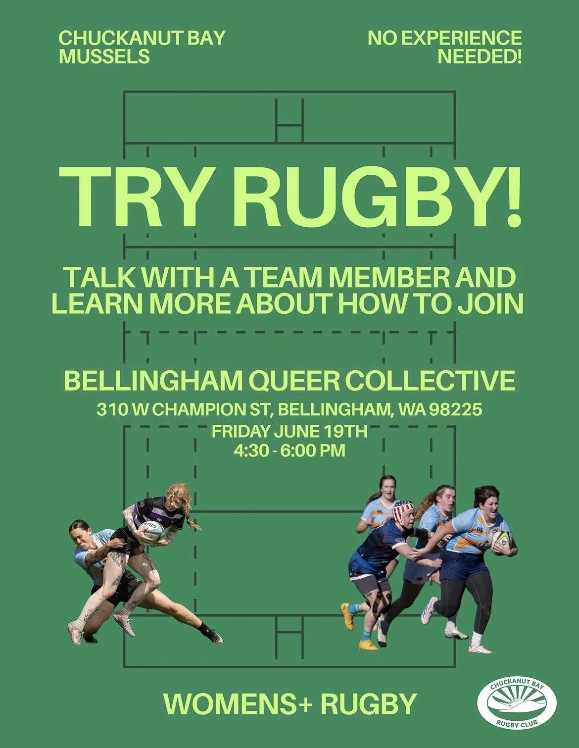 COMMUNITY EVENT: Learn about Women's Rugby!