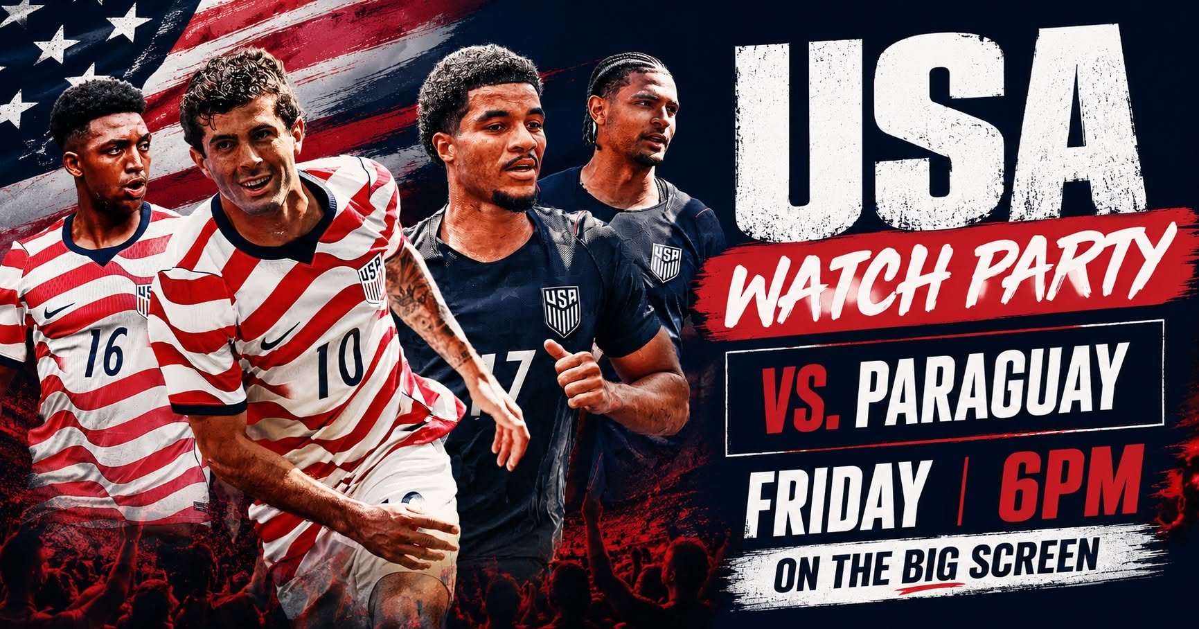 USA vs Paraguay World Cup Watch Party
