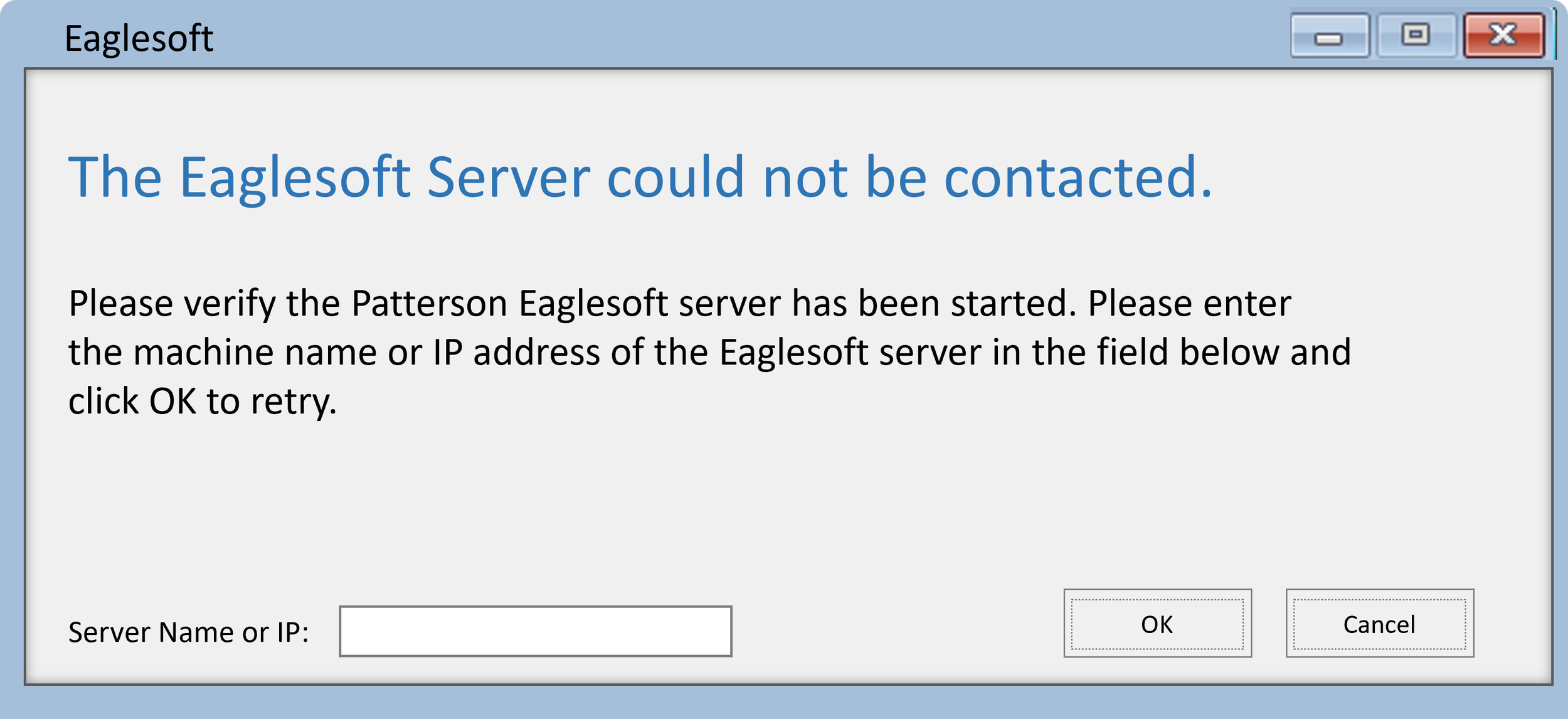 Andre’s Eaglesoft Error Database — THE CREW PROCESS