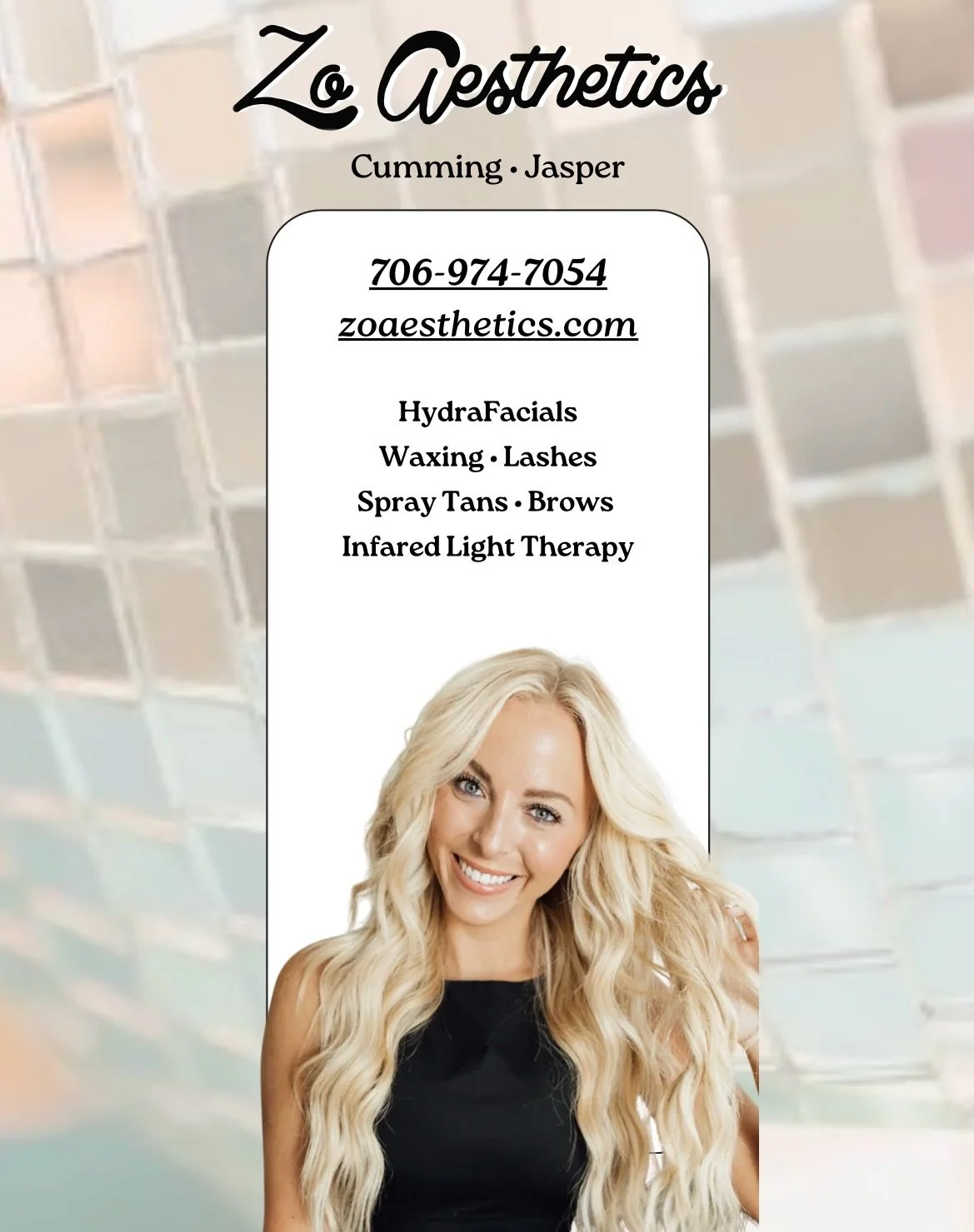 New Brochures. New Services. More Ways to Glow. 🥳🥳

I&rsquo;m so excited to finally share the updated Zo Aesthetics brochures! 🩷 They include my full service menu, updated pricing, packages, and everything you need to know before booking.

The big