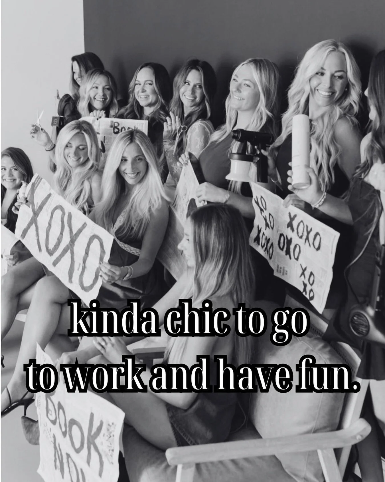 Making women feel beautiful and confident never feels like work.🖤 We laugh, we catch up, we create, and somewhere in between, a little magic happens. 🪄🤩
