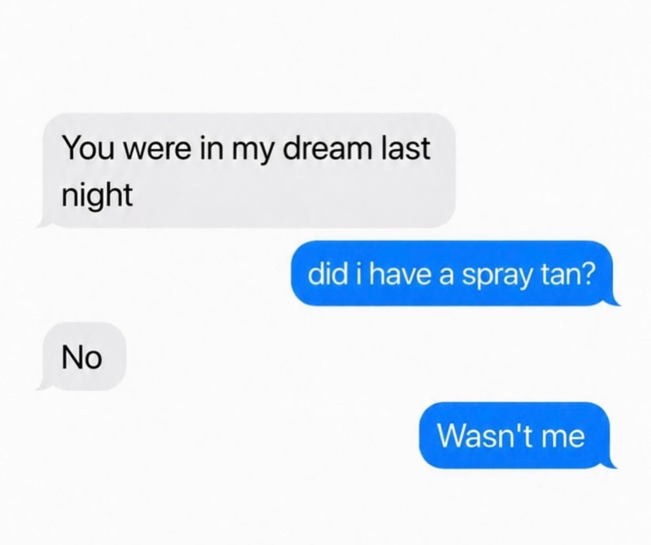 Imagine being so obsessed with your esthetician that she shows up in your dreams&hellip;and doesn&rsquo;t even have a spray tan&hellip;..Embarrassing for everyone involved. 😭💀🤎