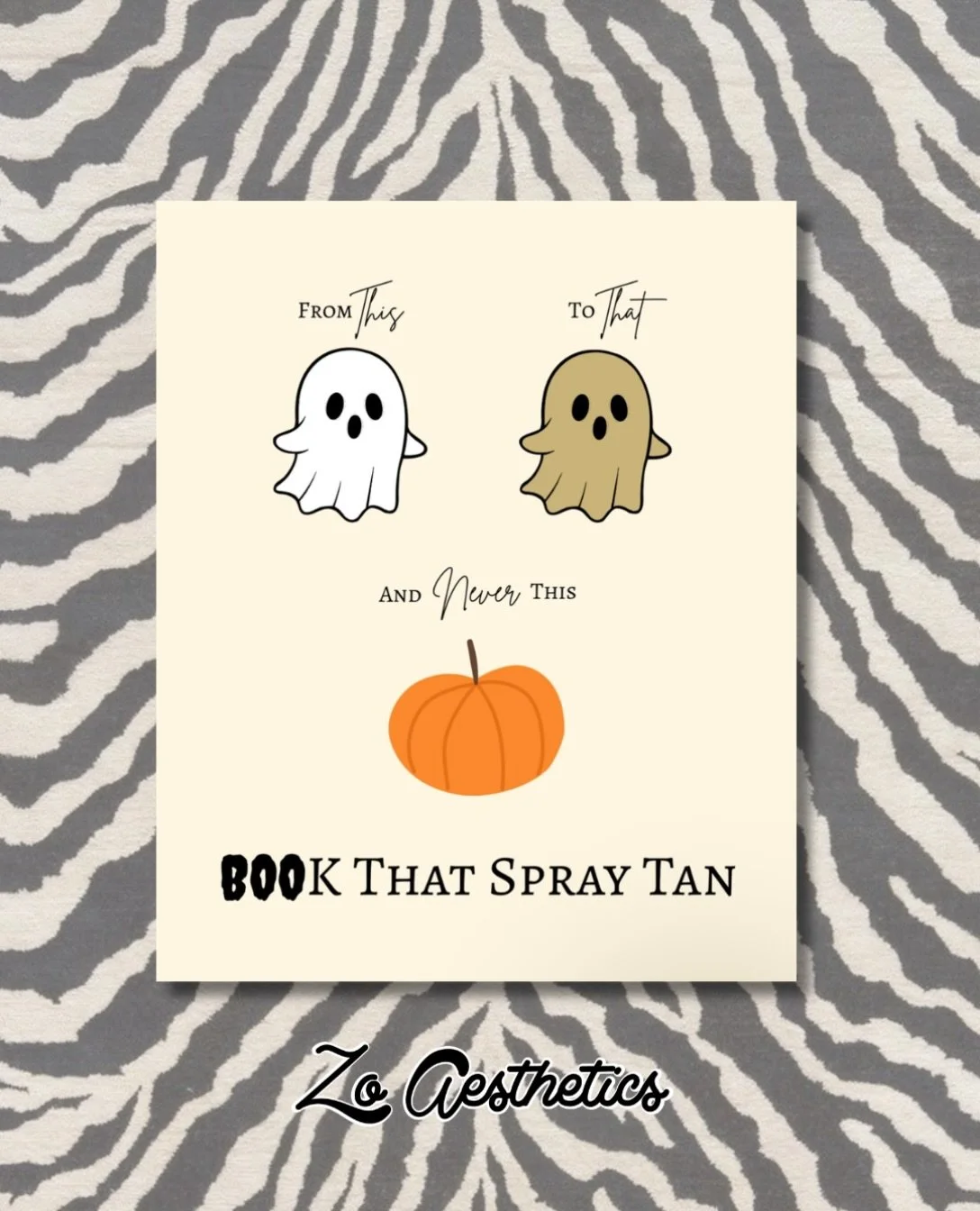 🎃👻 SPOOKY SZN = SPRAY TAN SZN 🧡✨

👩🏼&zwj;💻zoaesthetics.com
📱 706-974-7054 🧡