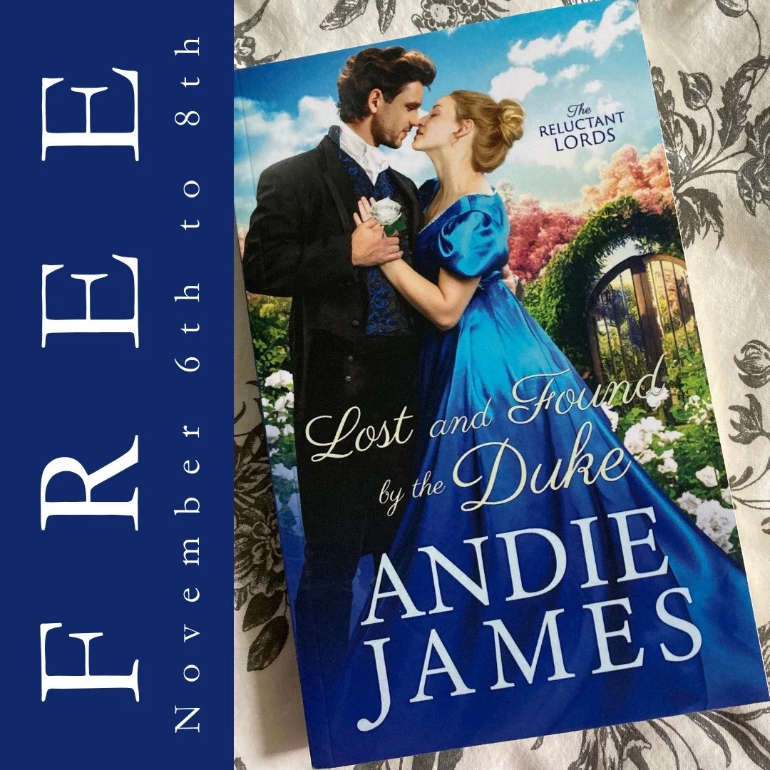 Guess what? I landed my first BookBub feature deal, which means Lost and Found by the Duke is FREE!

If you have yet to read the Reluctant Lords series, here&rsquo;s your chance to grab the first book free, then you can read the remaining books in th