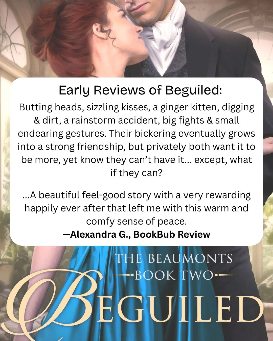 I've been a little emotional over the kind words I've received from those who've now read Beguiled.

I'm glad it's providing a few hours of comfort in our difficult times 

Beguiled is now available on Amazon and in KU

Happy Reading!