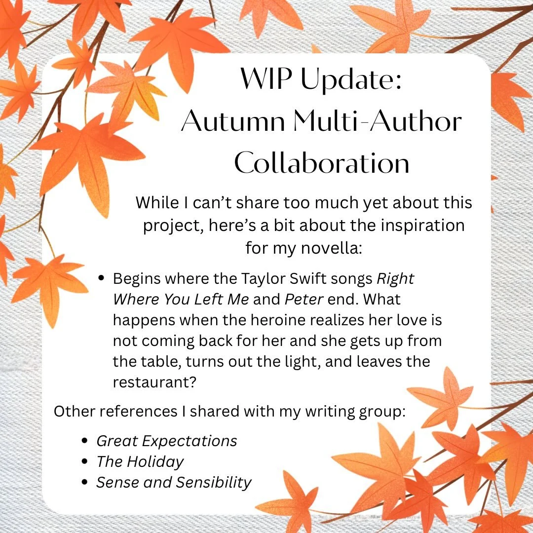 I just sent out a newsletter with some writing updates, so I thought I&rsquo;d share a bit here as well about what I&rsquo;m currently working on!

I can&rsquo;t share too much about this collaboration yet, but i&rsquo;m@super excited for an upcoming