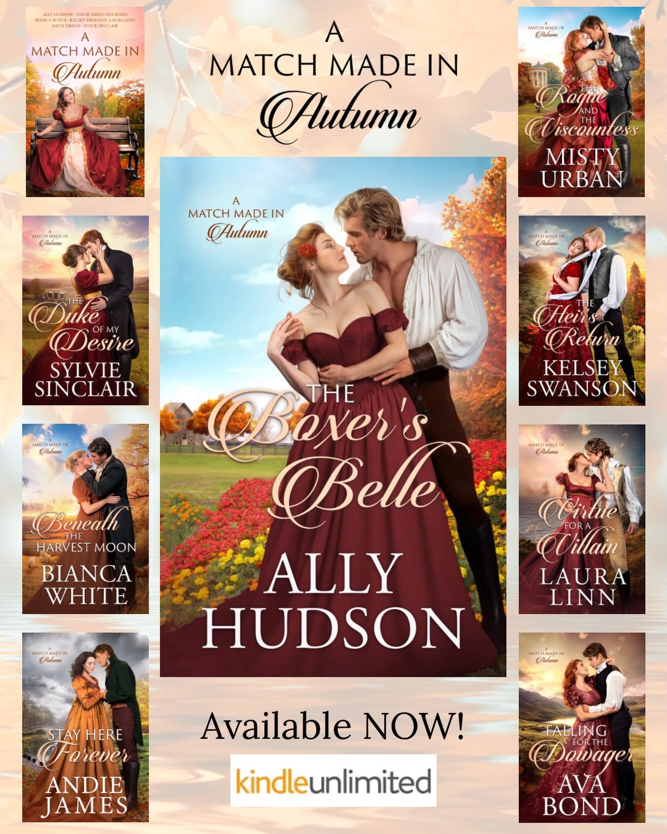 It&rsquo;s release day for @allyhudson_author and THE BOXER&rsquo;S BELLE!

The third volume in the A Match Made in Autumn series, I can&rsquo;t wait to read about how these long time friends/enemies/ accomplices turn to lovers!