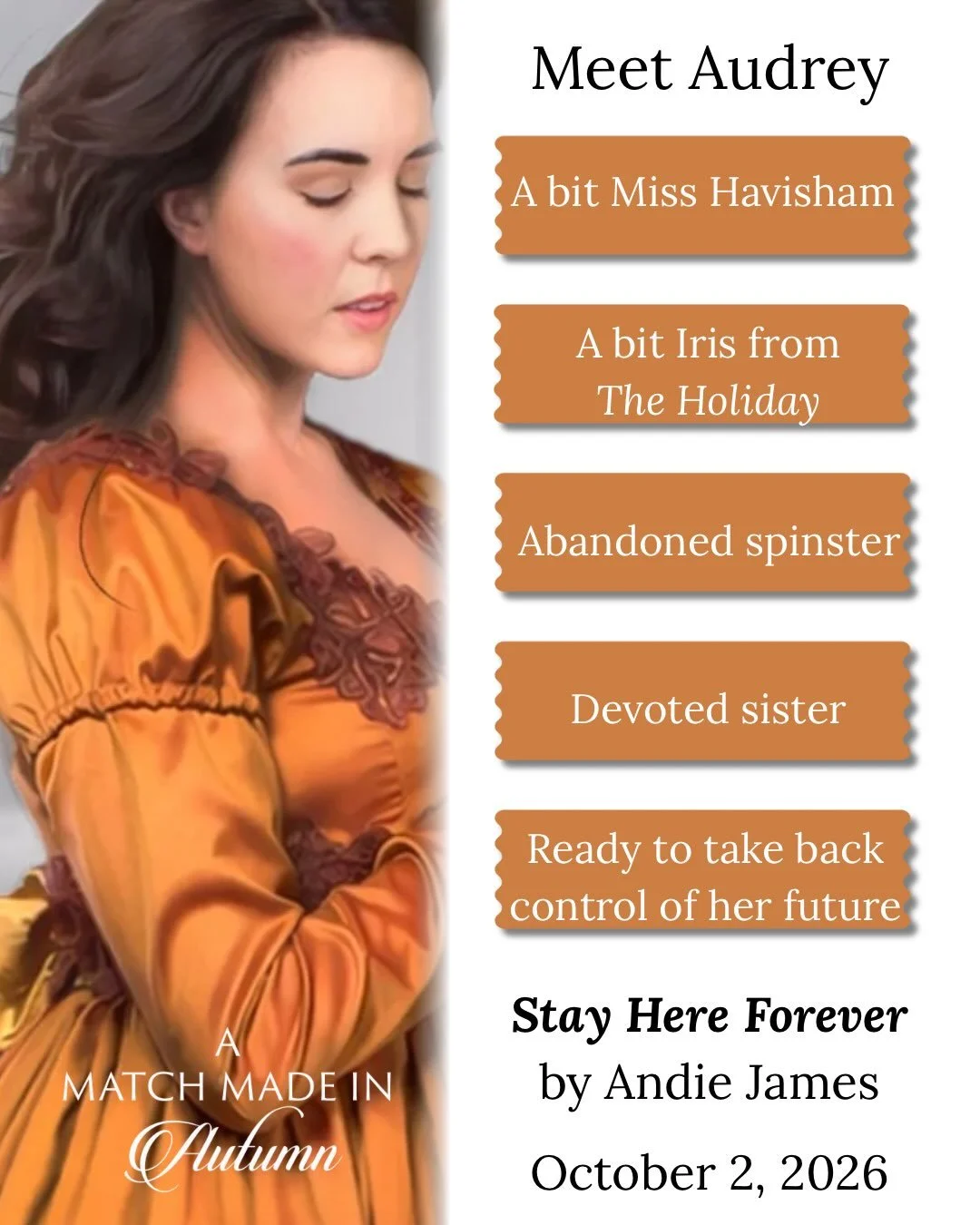 Audrey and Luke really worked their way into my heart as I wrote STAY HERE FOREVER

Two souls in need of a refresh in life after being tossed around a bit, each can help the other realize what they need to move forward as their best selves. And they 