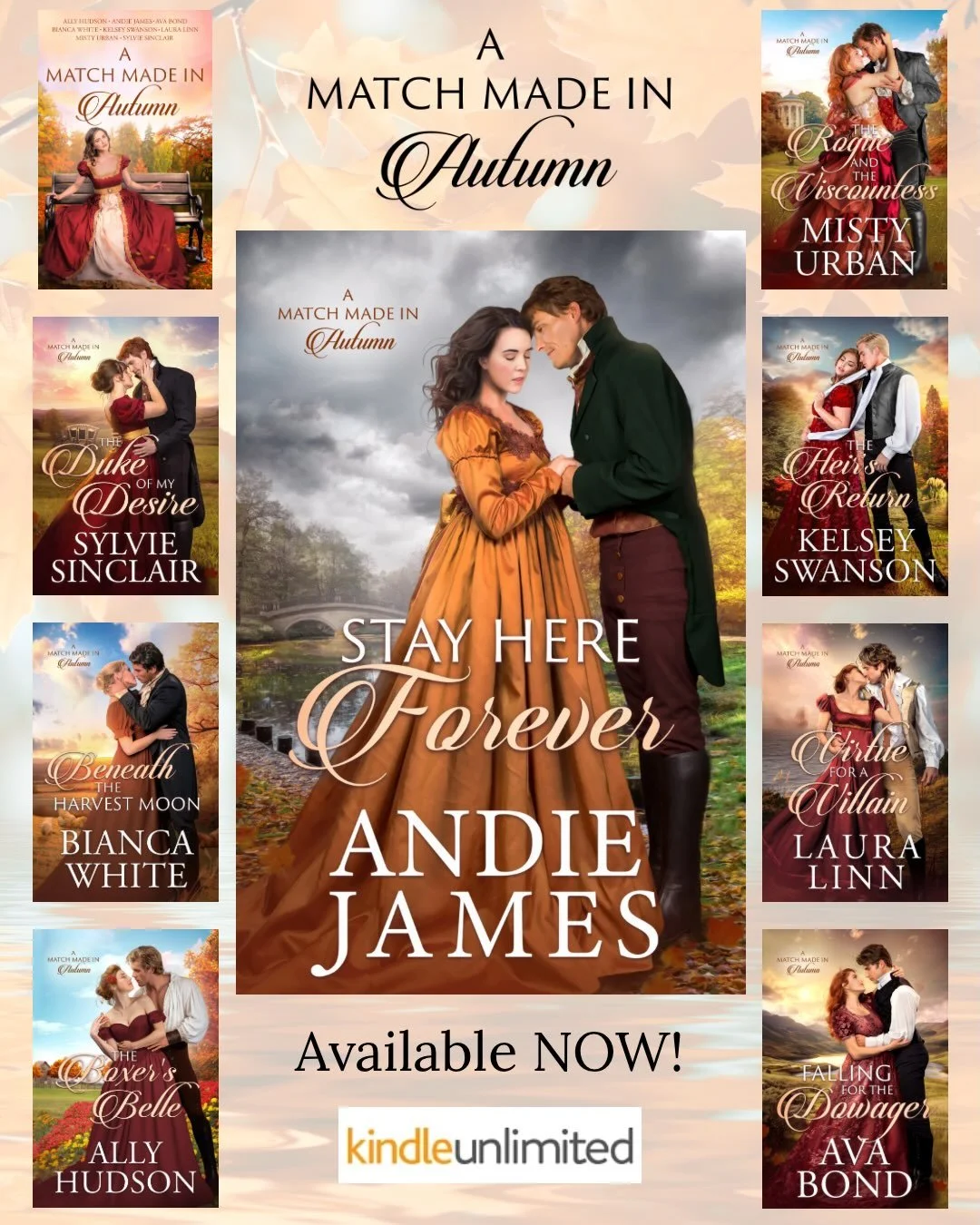 It&rsquo;s finally release day! I&rsquo;m so excited that this story is now out into the world, and I hope Audrey and Luke&rsquo;s story will be a nice cozy Autumn read for all of you!

I&rsquo;ve had such a great time collaborating with all the auth