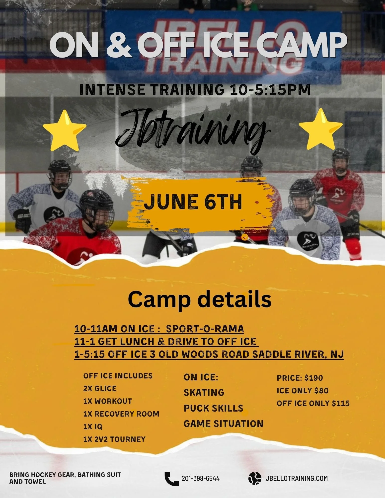 Black and Yellow Camping Itinerary Flyer.JPEG