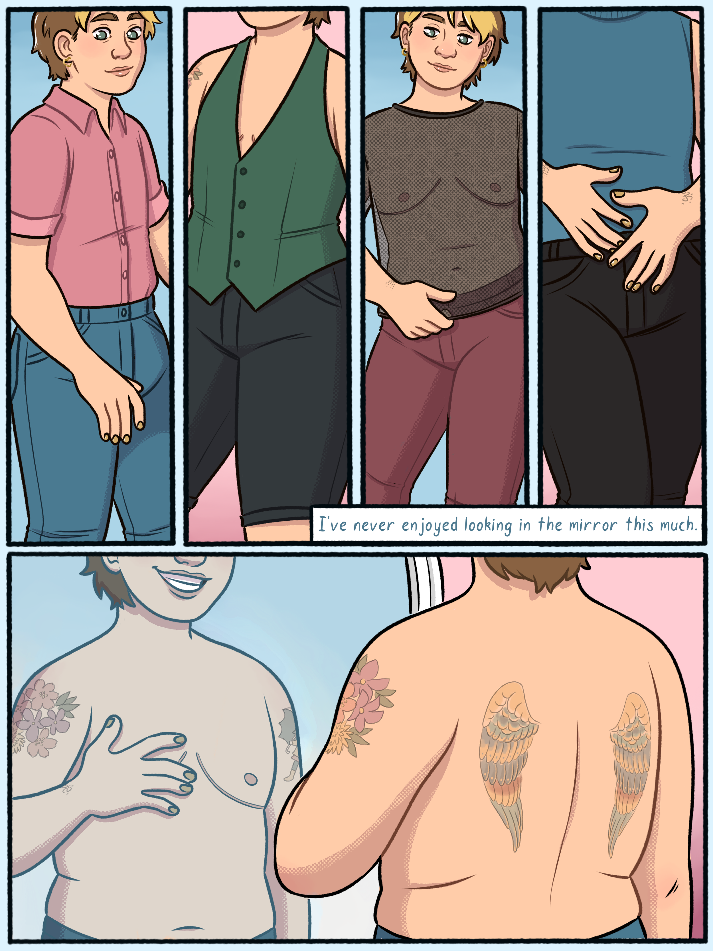 Diary Comic- Gender Euphoria