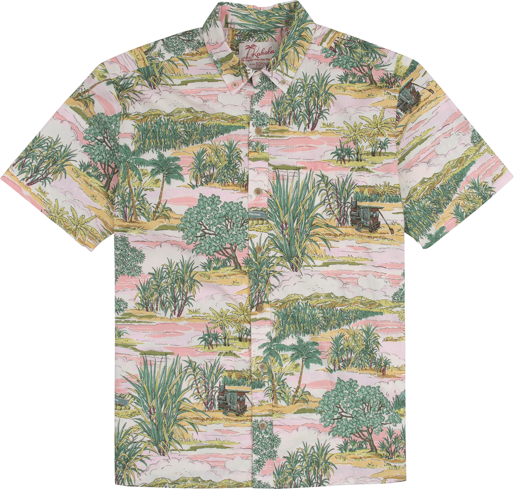 Keilani Island Rayon Men Aloha Shirt