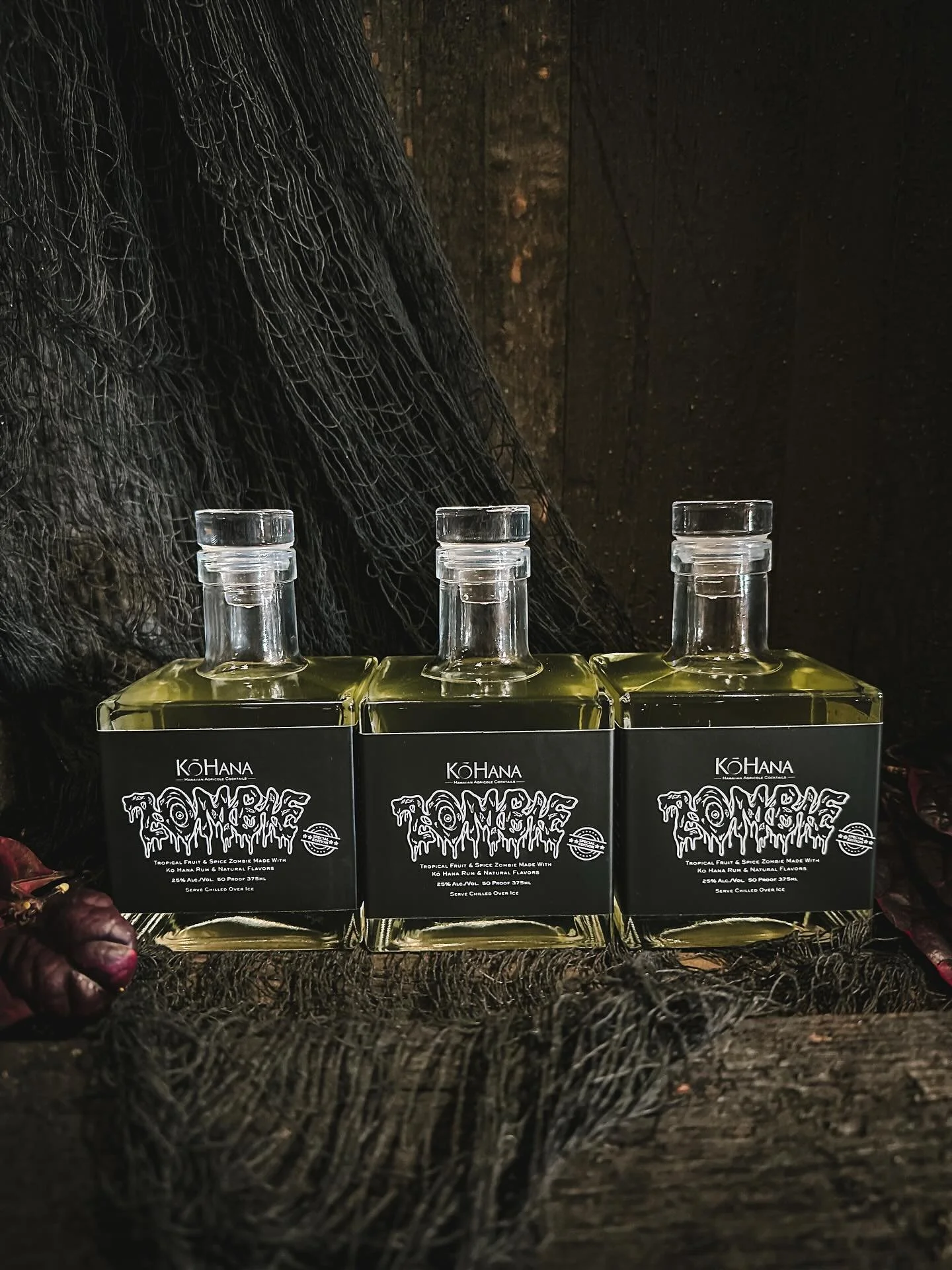 Introducing Zombie&nbsp;🧟&zwj;♂️🧟&zwj;♀️

We&rsquo;re unveiling our version of a traditional tiki cocktail, a tropical indulgence that&rsquo;s bold, smooth, and unmistakably Kō Hana. 

‼️Available in super limited quantities‼️

Ready-to-Drink Zombi