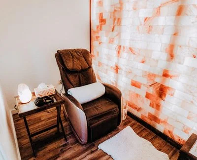 ,sound Waves Mindful Meditation, Halotherapy (dry Salt), Vibroacoustic, Sauna, & Led Therapy