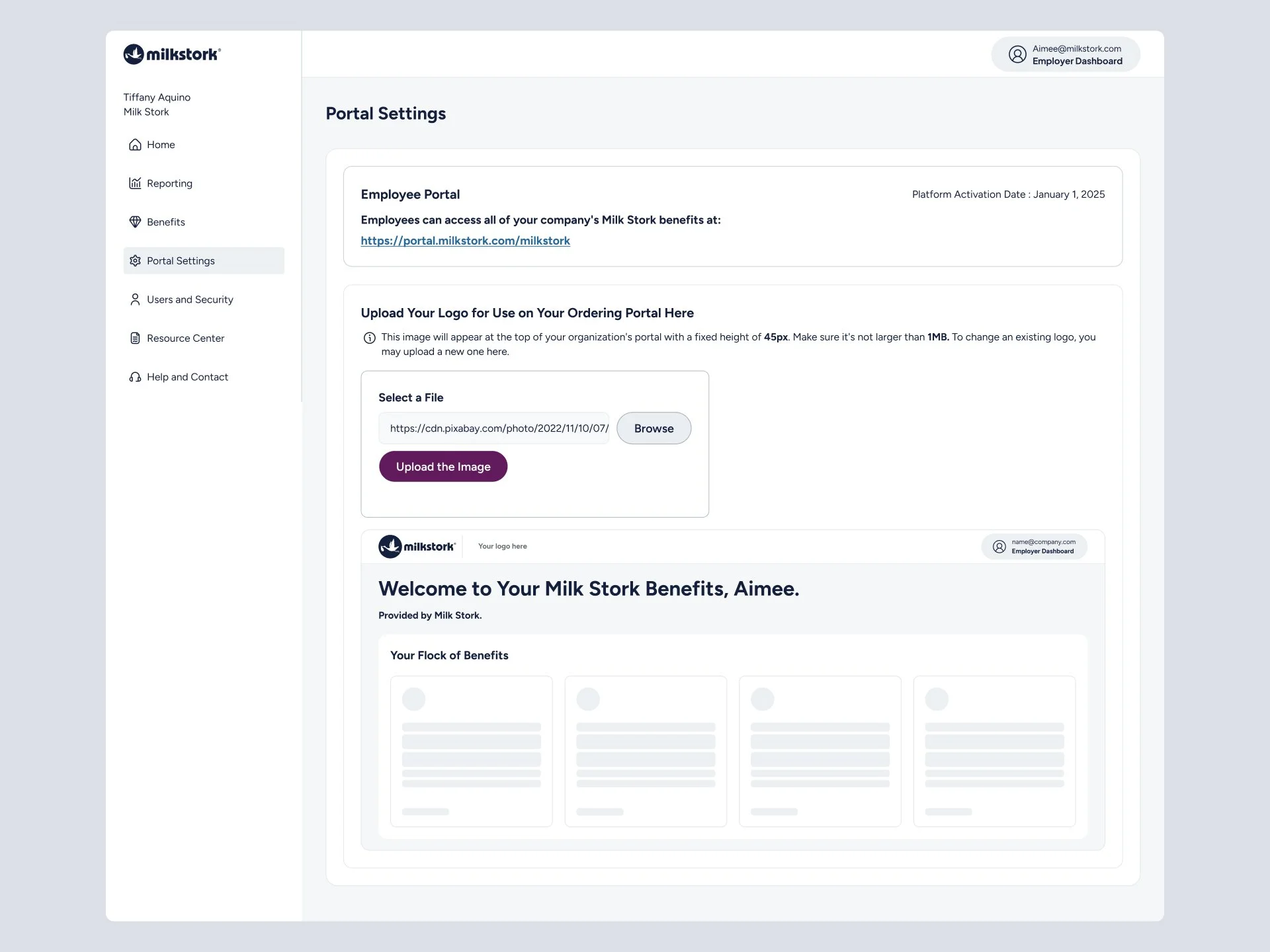 Employee Portal Configuration