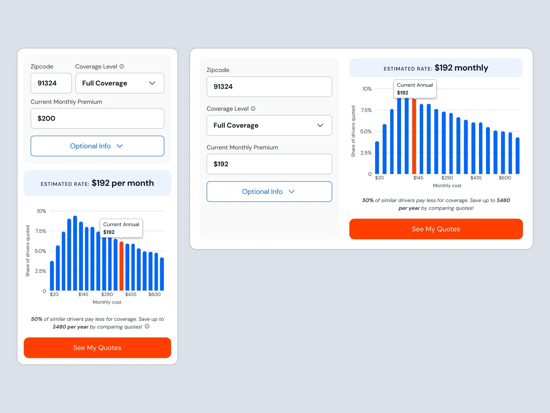 Mobile-first responsive layout across all breakpoints