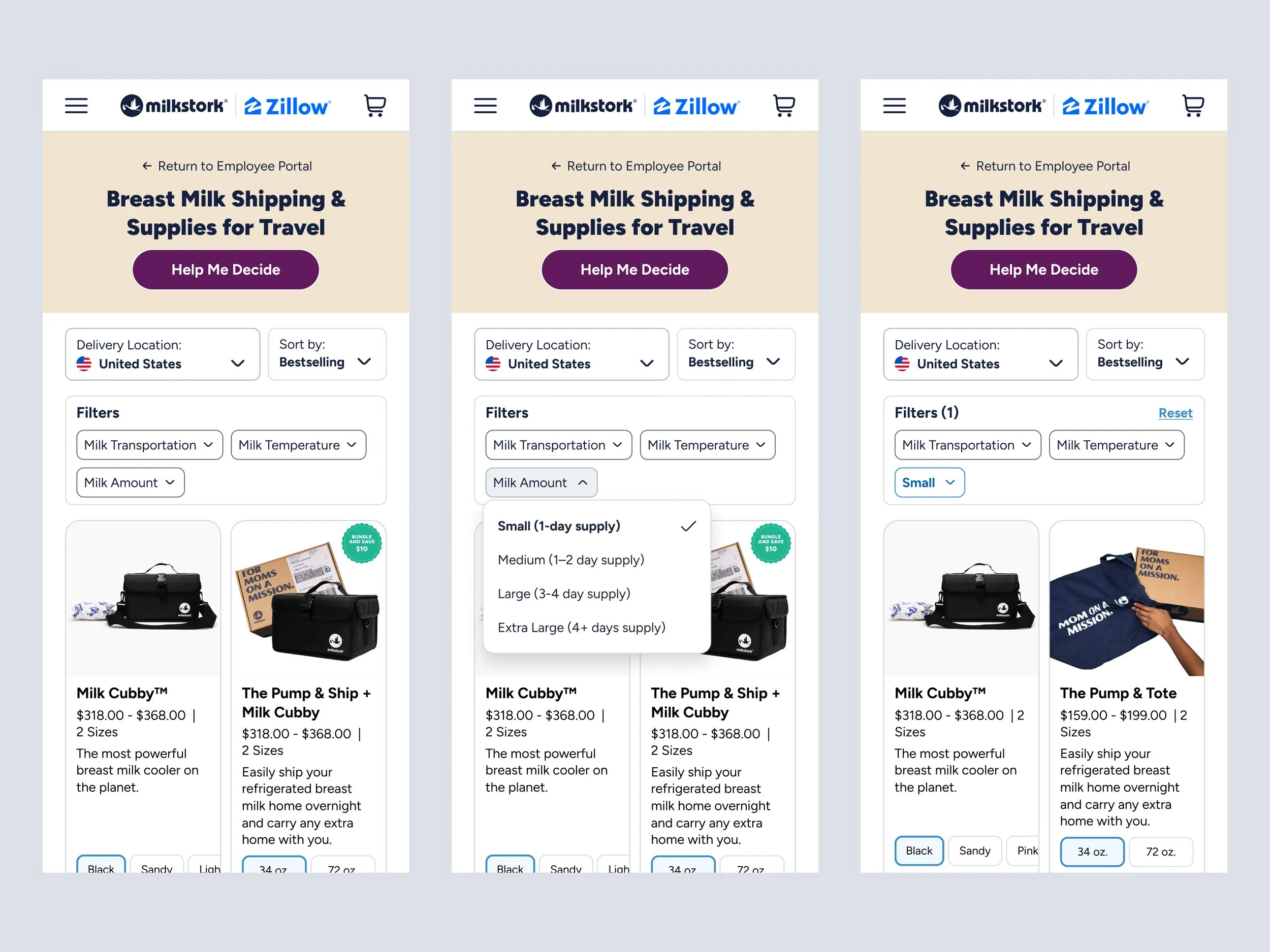 Filter System & Responsive Breakpoints