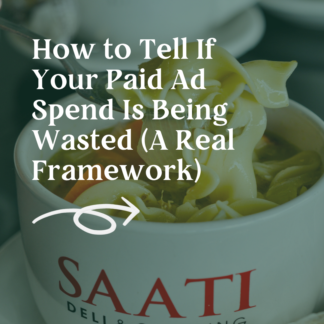 How to Tell If Your Paid Ad Spend Is Being Wasted (A Real Framework)