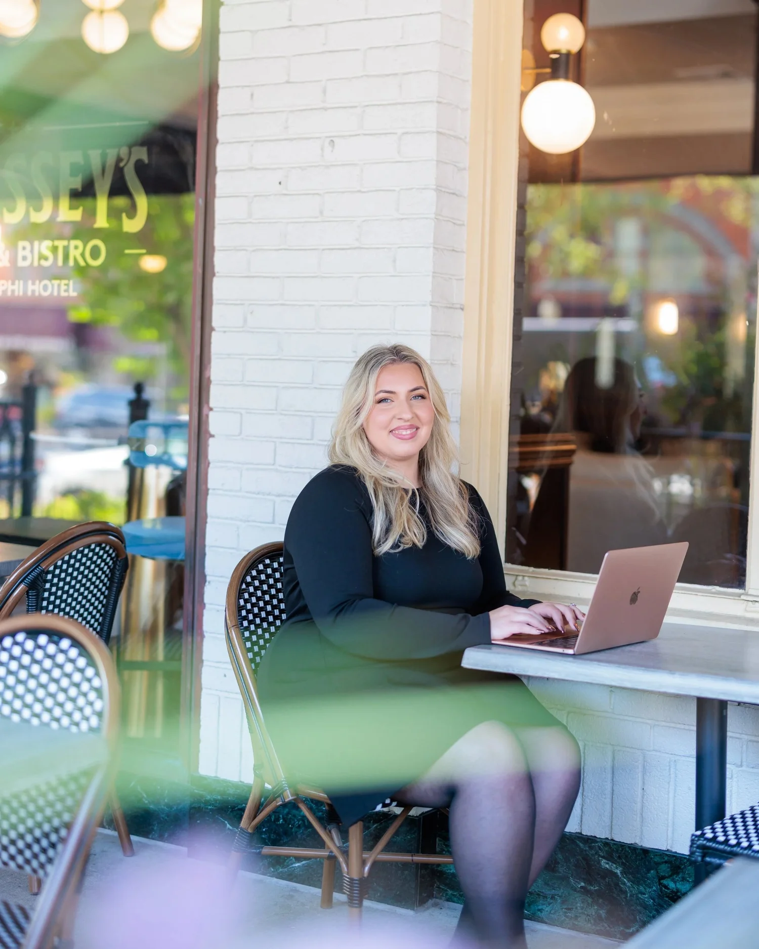 Wave Marketing Co. reviewing a small business marketing plan