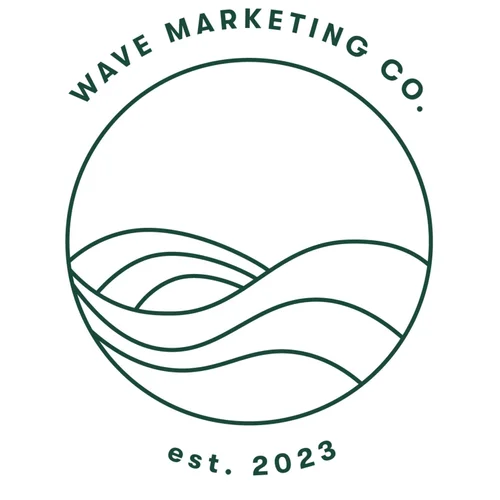 Wave Marketing Co. logo, est. 2023