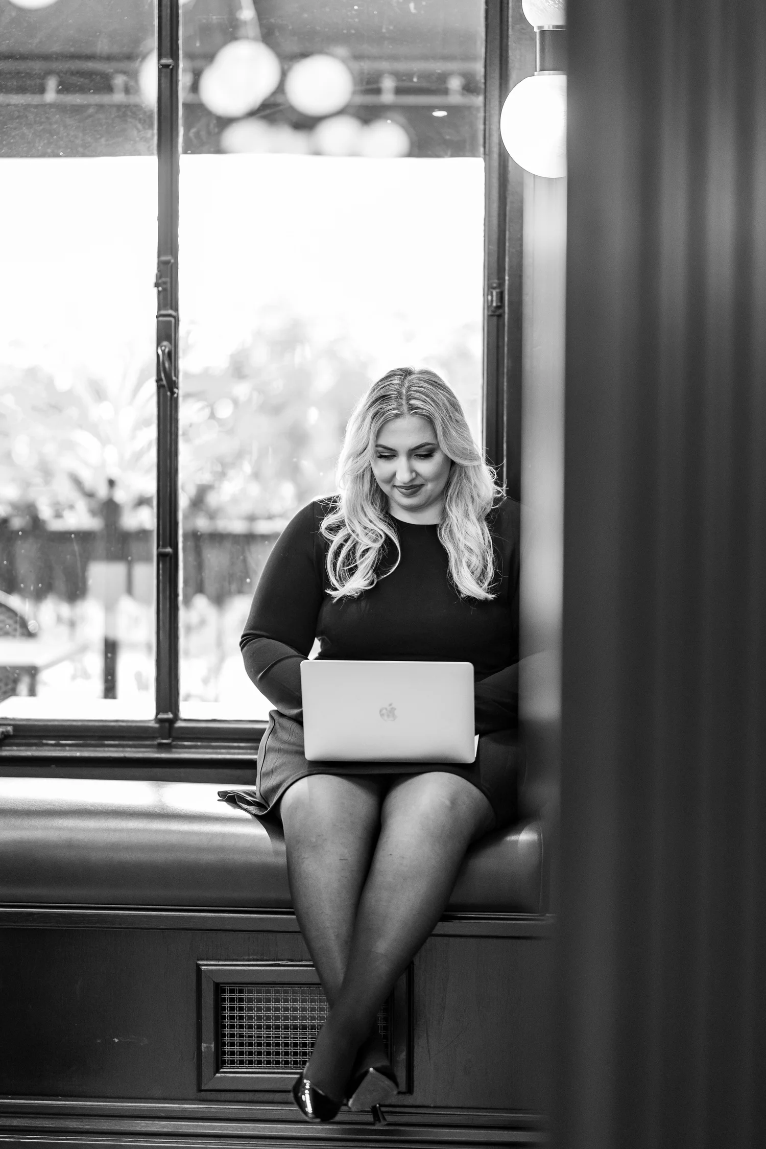 Wave Marketing Co. creating social media content for a local business
