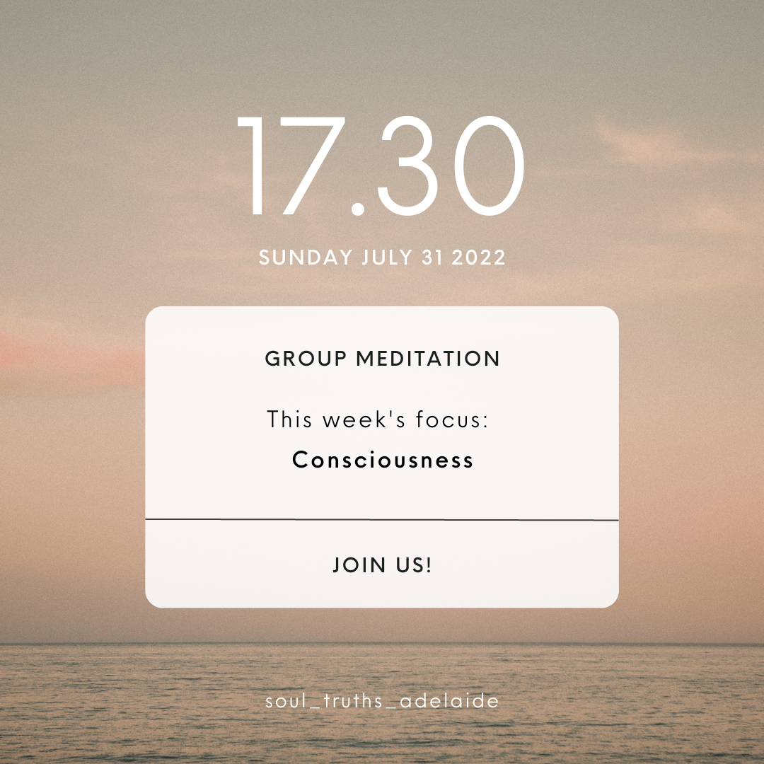 This week’s focus: Consciousness