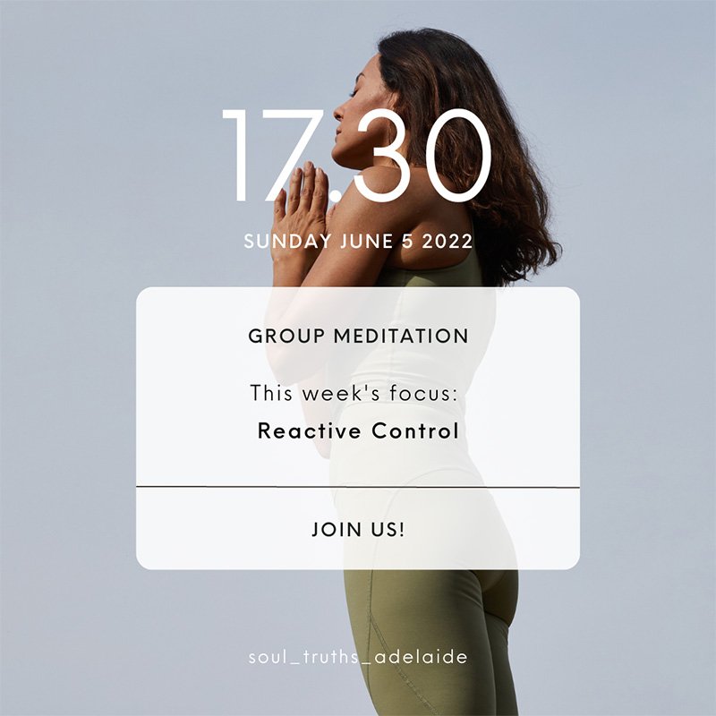 This week’s focus: Reactive control