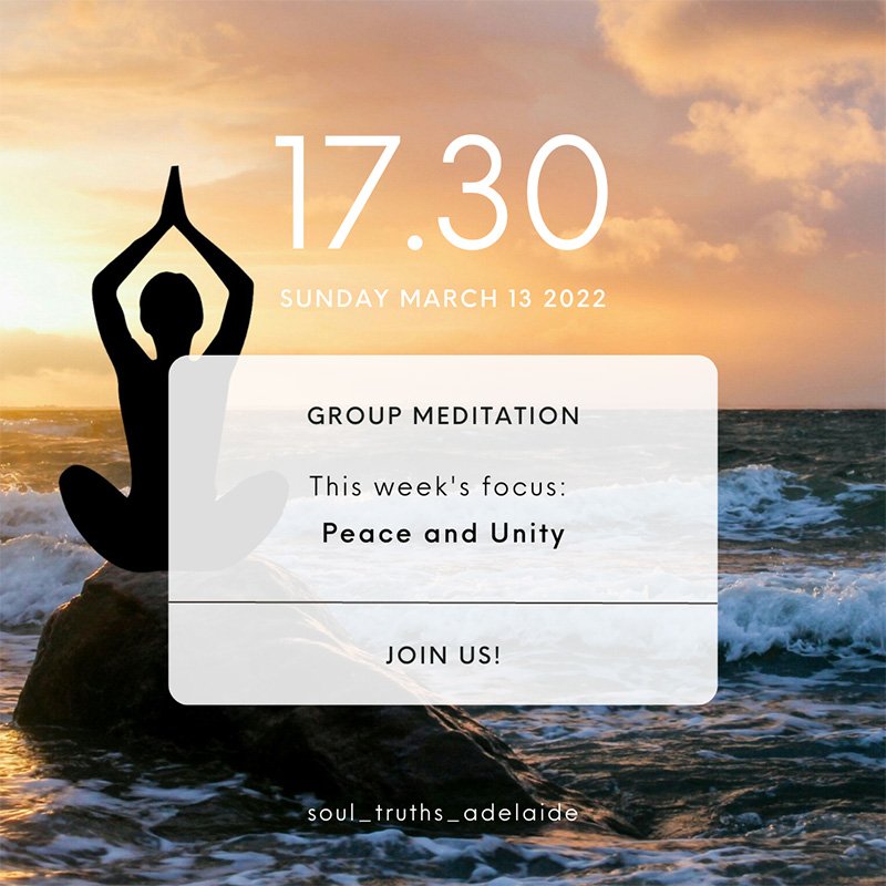 This week’s focus: Peace and Unity