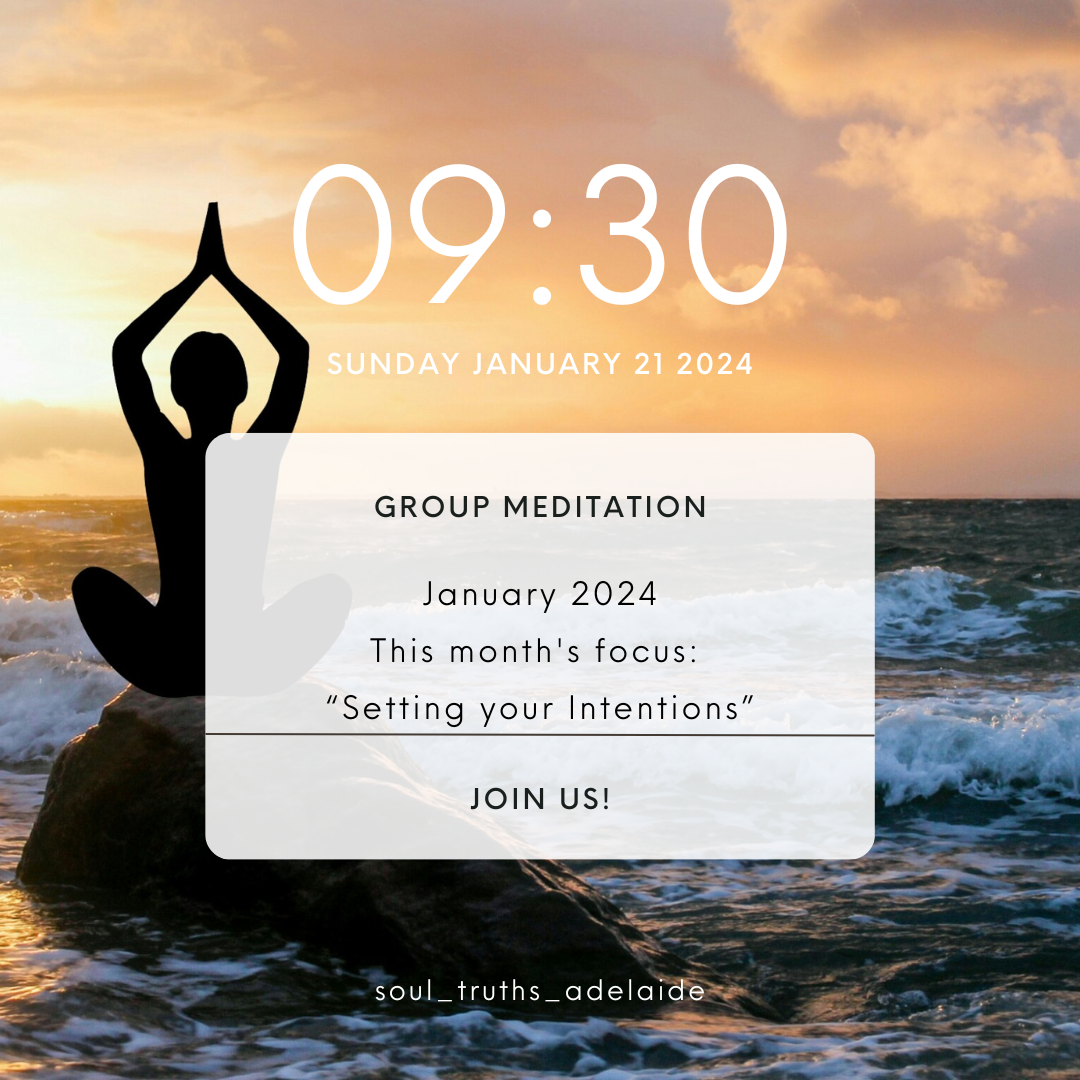 New Year’s Resolution - “Setting Intentions” Meditation