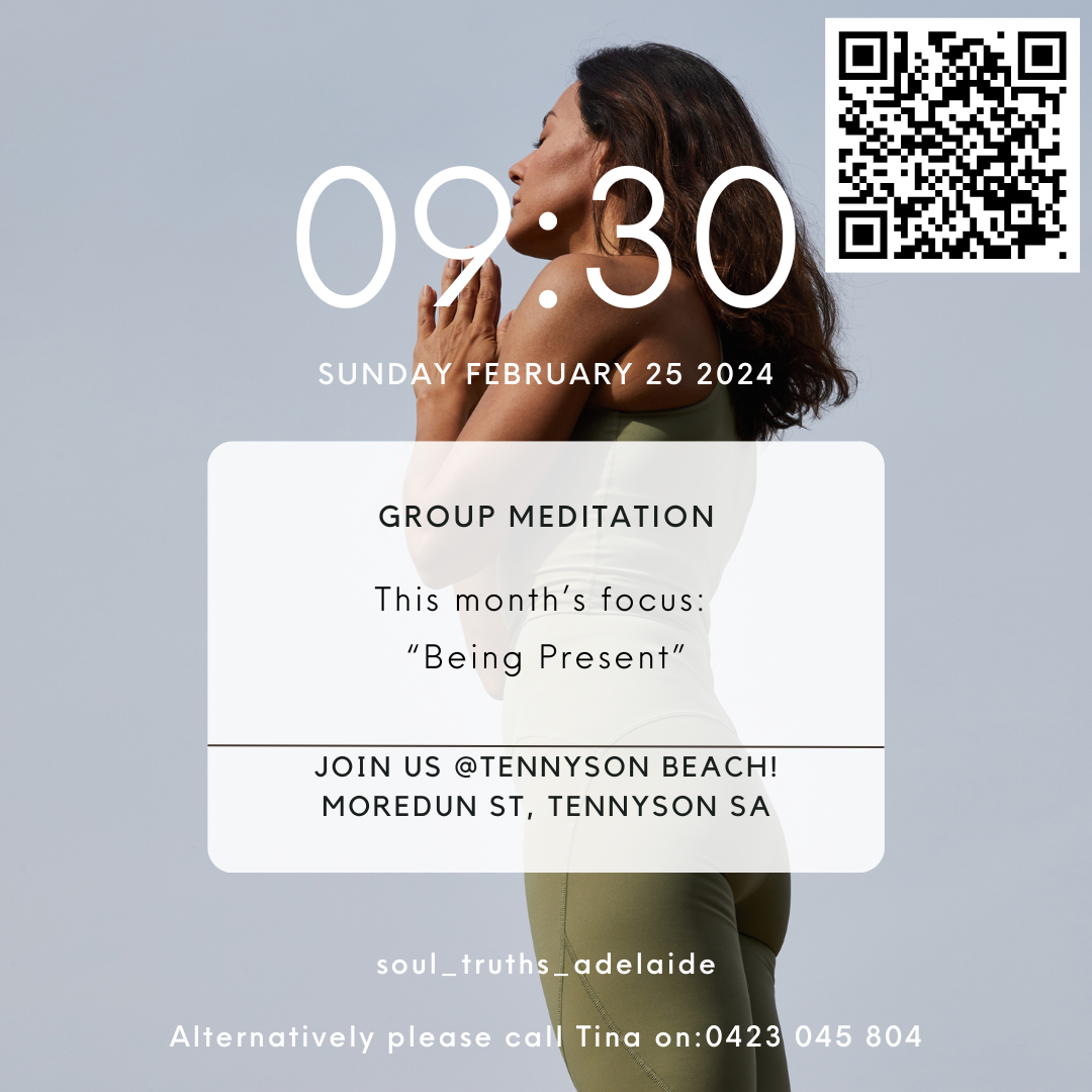 This months focus is "Being Present"