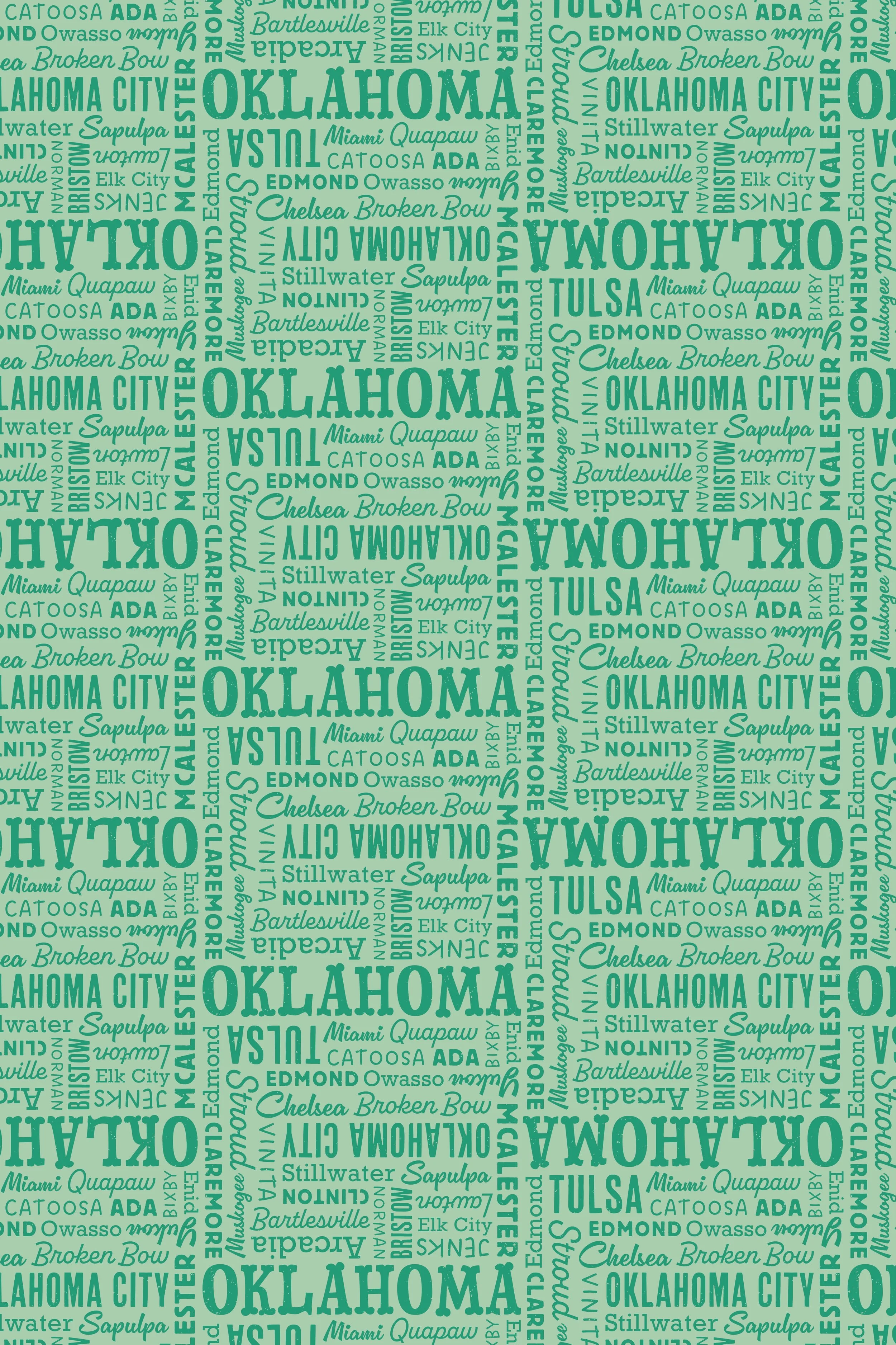 Oklahoma Towns in Mint