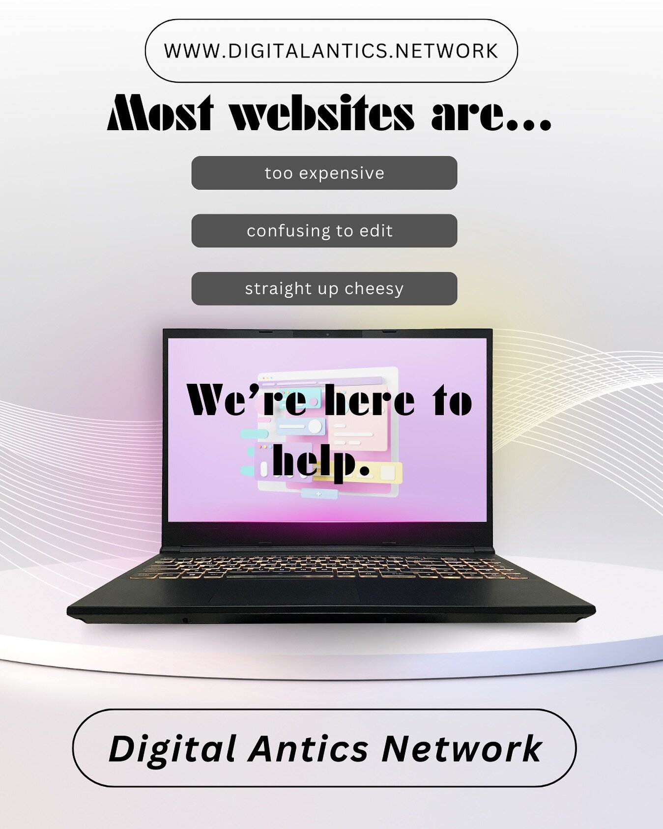 We&rsquo;re here to help! Let us build your next website for your small business or nonprofit.