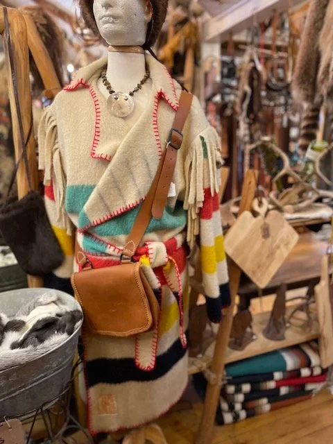 Native American Capote Coat Wool Capote — Wooly Bears Mountain Man