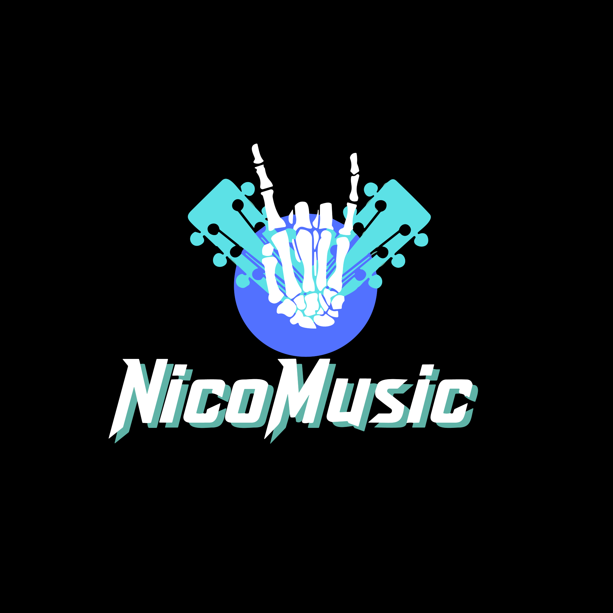 Navy and Tosca Creative Rockpunk Music Logo.png