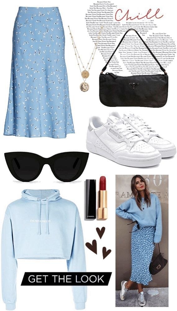 Flay Lay - Chill in Her Look