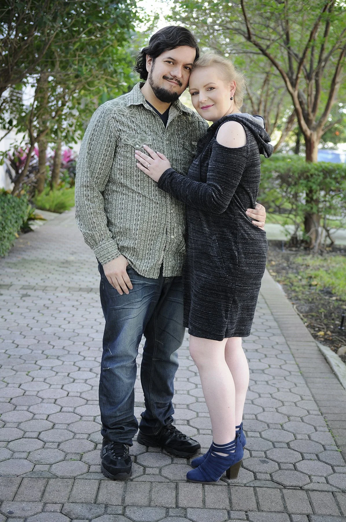 Kleber Lopez and Wife Katharina