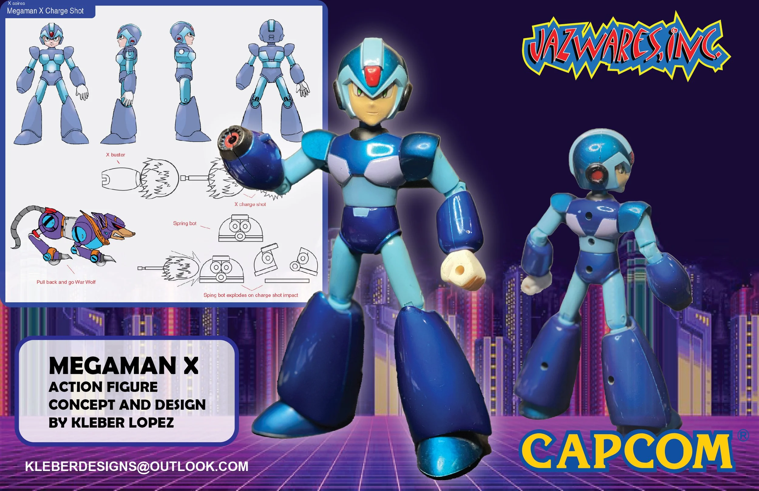 MEGAMAN X ACTION FIGURE