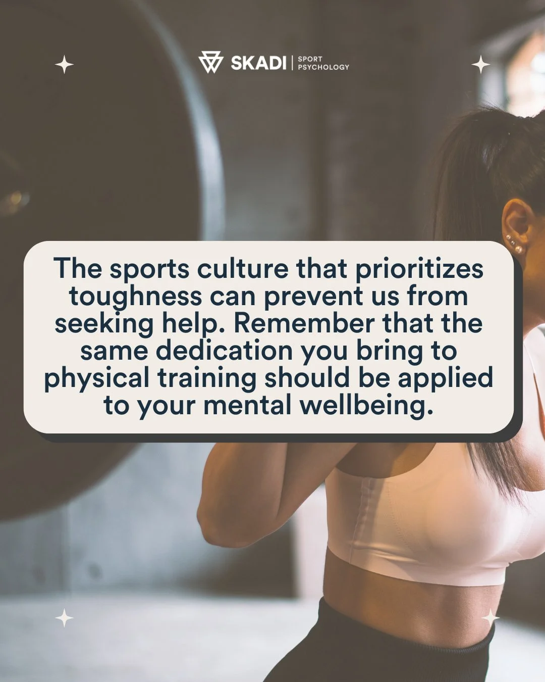 Even the strongest athletes can struggle silently. Research shows that in many sport cultures, toughness becomes a barrier to help-seeking. Many athletes report fear of being perceived as weak, of losing status, or losing selection if they admit to m