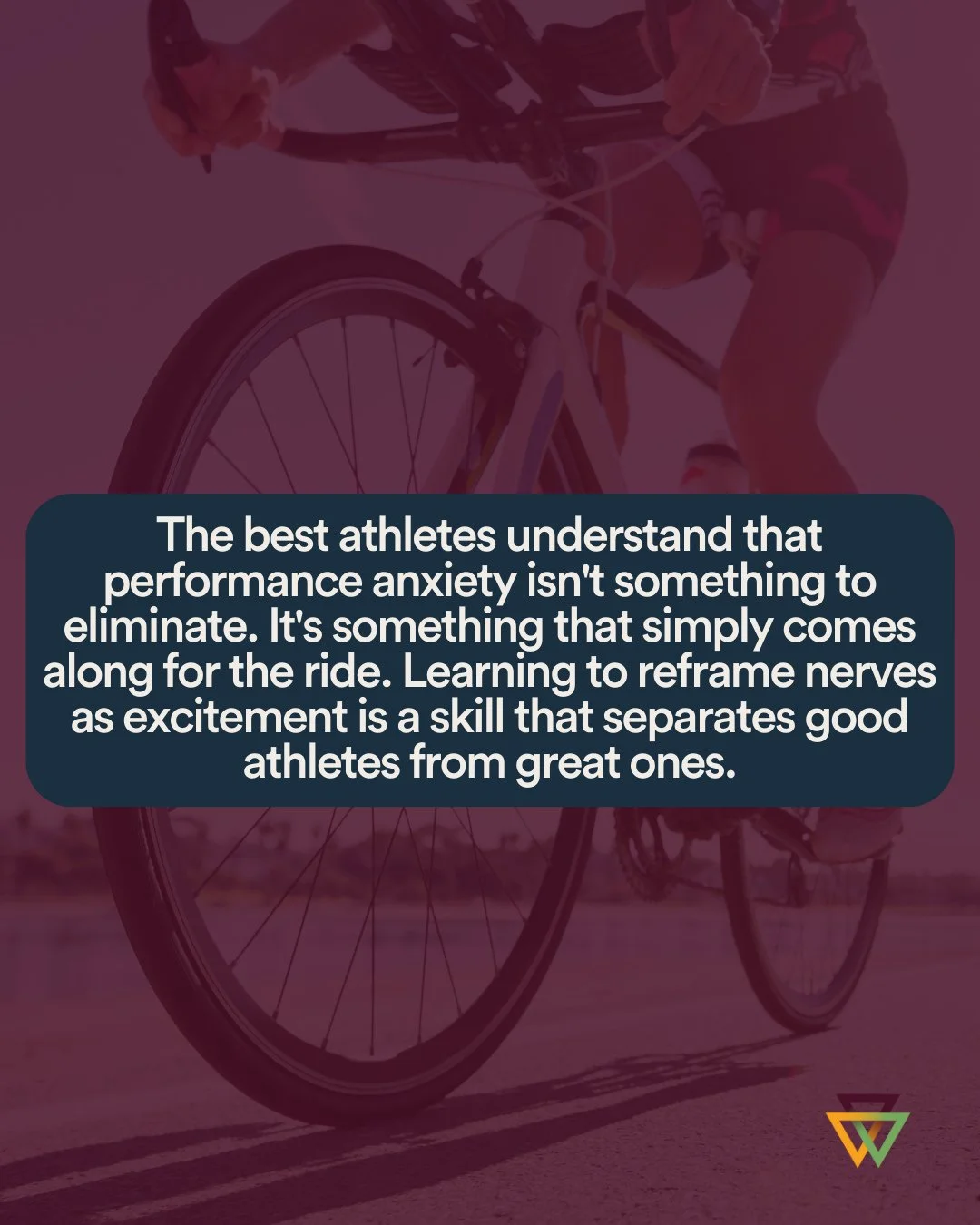 Anxiety in performance isn&rsquo;t a bad thing. It&rsquo;s simply part of the package. What separates good athletes from great ones is the ability to reappraise that anxiety as excitement.⁠
⁠
In lab studies, participants who were taught to reinterpre
