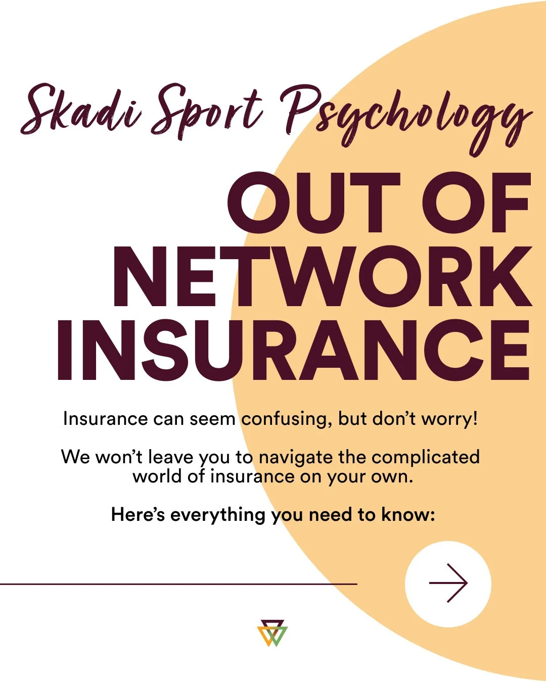 Navigating insurance for therapy can feel overwhelming&mdash;but it doesn&rsquo;t have to be! At Skadi Sport Psychology, we&rsquo;re here to make things easier for you.⁠
⁠
As an Out-of-Network (OON) provider, we prioritize YOUR goals, not the limits 