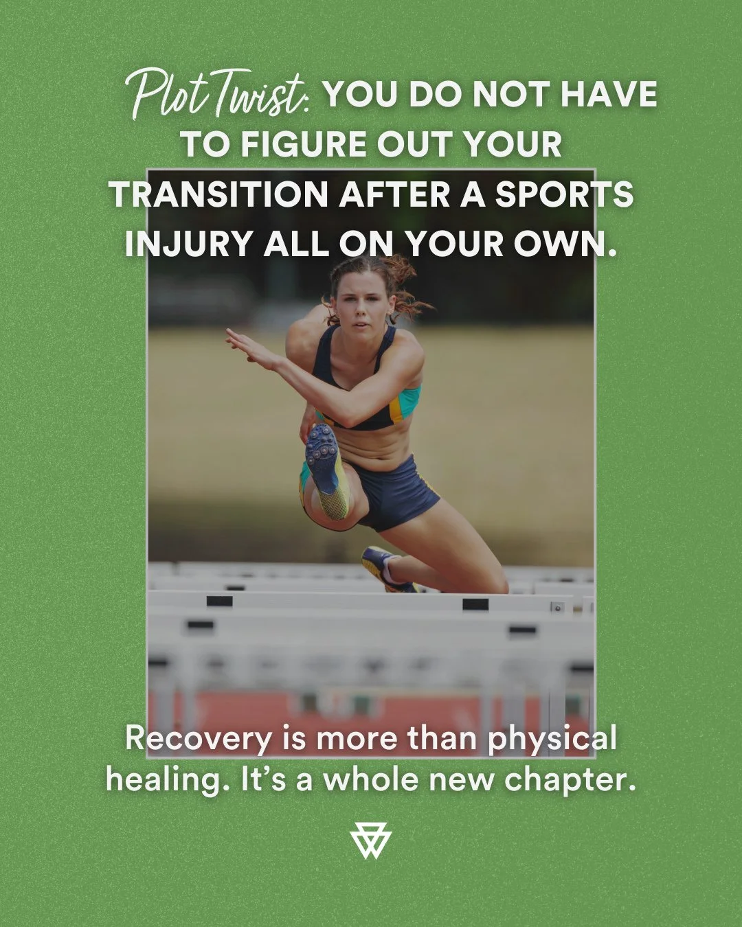 You do NOT have to figure everything out about transitioning out of sport on your own ❌⁠
⁠
Here&rsquo;s what you don&rsquo;t need to believe during this time:⁠
● That you&rsquo;ll bounce back without any bumps.⁠
● That it&rsquo;s all up to you to han