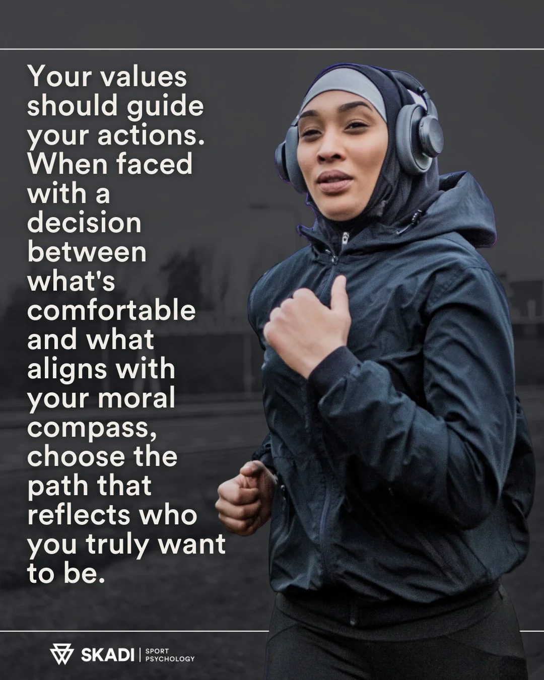 We all face moments where the easy choice isn't the right one. It could be skipping the last interval, cutting a long run short, or compromising on recovery. The comfortable path offers immediate relief, but the path aligned with your values builds s