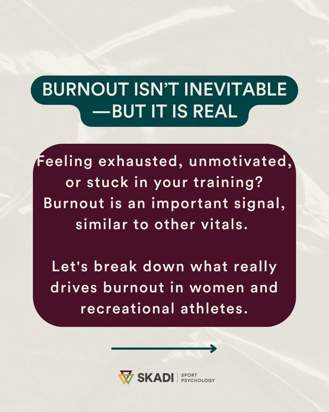 Burnout isn&rsquo;t just about training too hard&mdash;it&rsquo;s shaped by your life, mindset, and support network. Research shows that women and recreational athletes face unique challenges, from hormonal changes and perfectionism to work-life bala