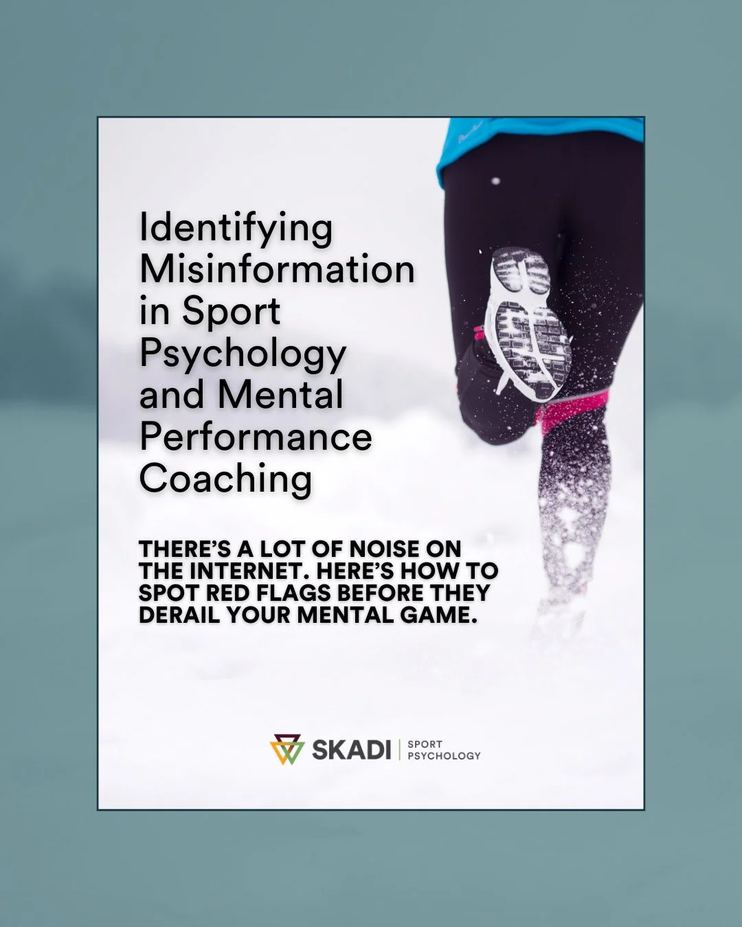 Navigating sport psychology and mental performance information online can feel like sorting gold from fool's gold. ⁠
⁠
The research is clear: misinformation in mental performance spreads rapidly because it often promises quick fixes to complex challe
