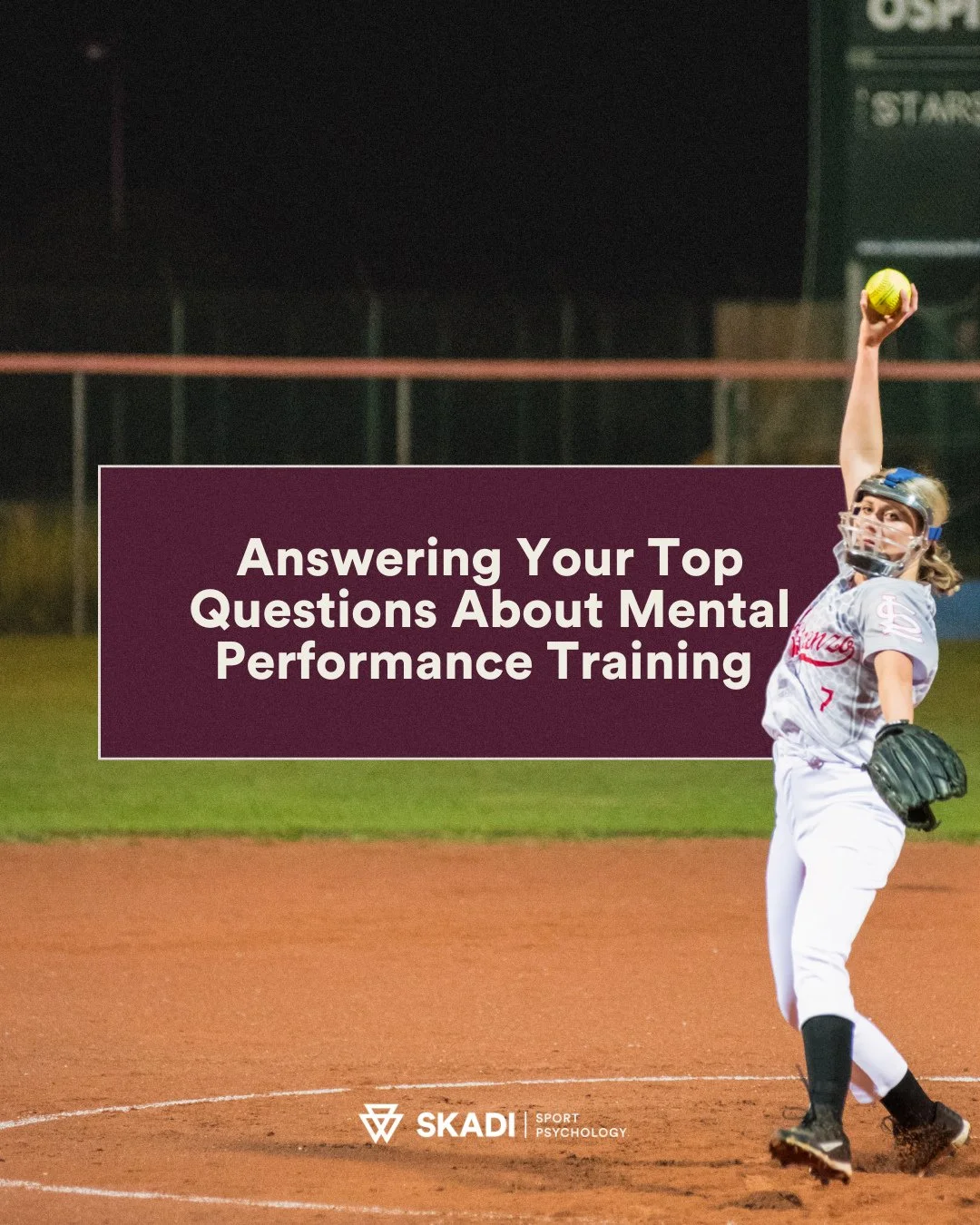 Here are responses to the most common questions we receive about sport psychology and mental performance training:⁠
⁠
Question #1: "How long does it take to see results?"⁠
⁠
The honest answer: Most athletes begin noticing initial changes in