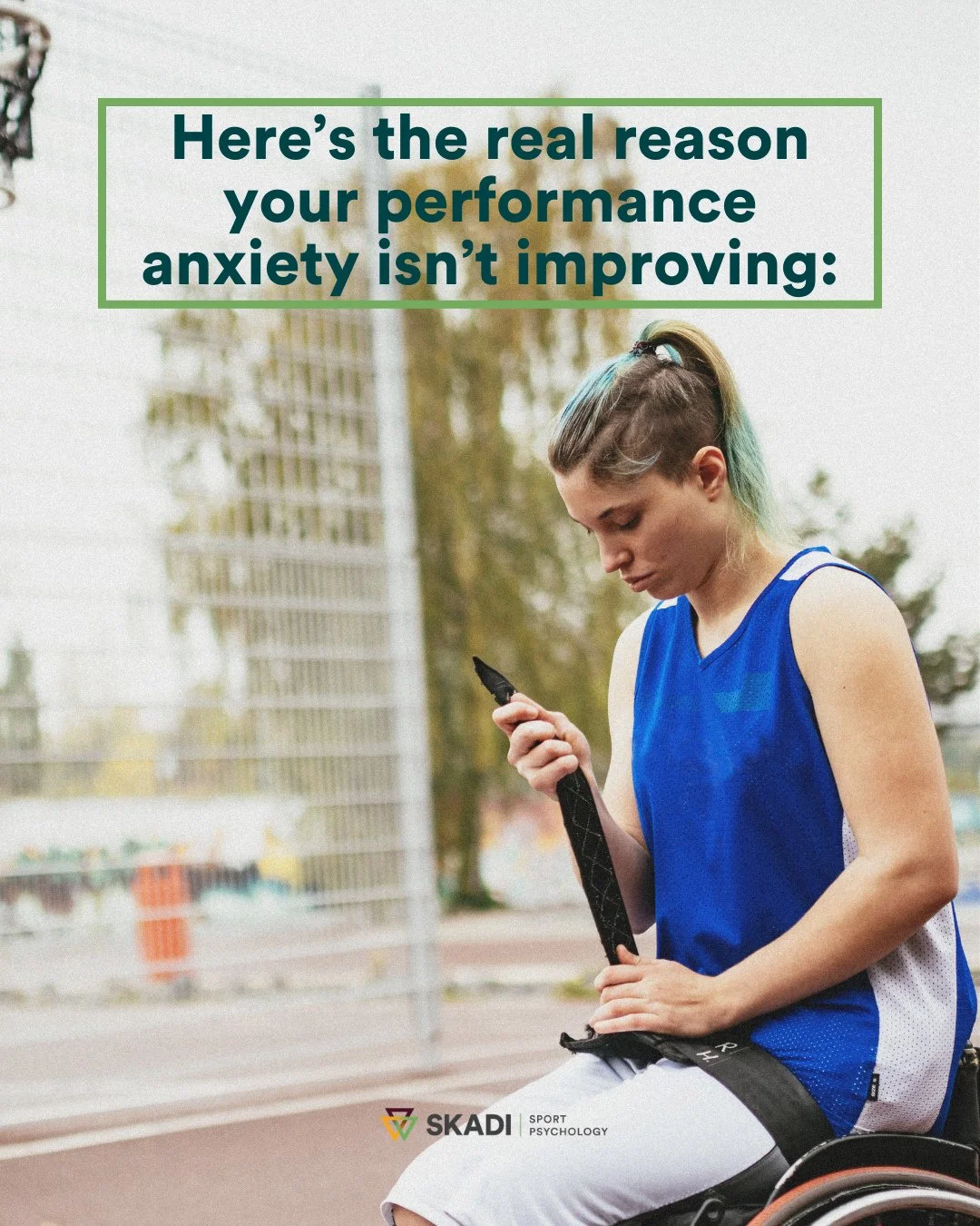 🎉 SURPRISE. The key to managing performance anxiety isn't what you think.⁠
⁠
SWIPE ➡️ for real talk and evidence-based solutions.⁠
⁠
Most athletes try quick fixes that don't address the root cause&mdash;so the anxiety keeps coming back (like that to
